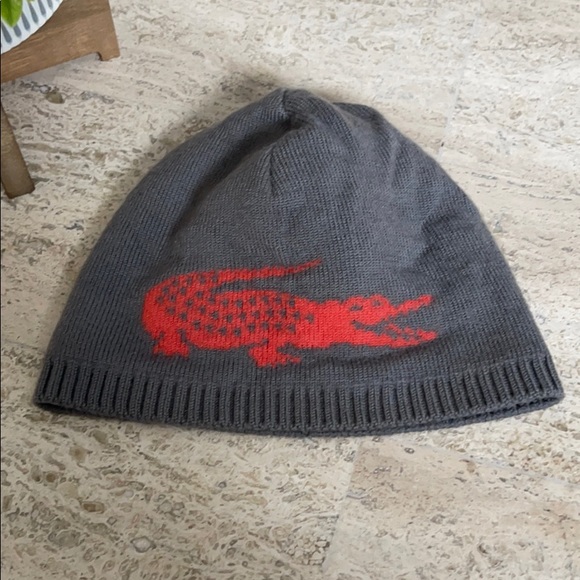 Lacoste Reversible kids beanie - Picture 2 of 9